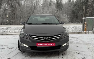 Hyundai Solaris II рестайлинг, 2015 год, 970 000 рублей, 1 фотография