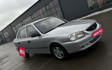 Hyundai Accent II, 2007 год, 427 000 рублей, 1 фотография