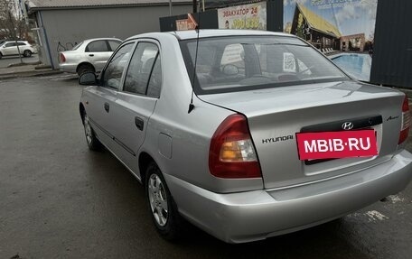 Hyundai Accent II, 2007 год, 427 000 рублей, 15 фотография