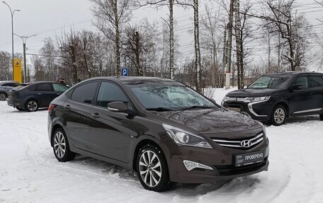 Hyundai Solaris II рестайлинг, 2015 год, 1 029 800 рублей, 3 фотография