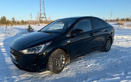 Hyundai Solaris II рестайлинг, 2021 год, 1 850 000 рублей, 5 фотография