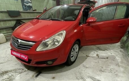 Opel Corsa D, 2007 год, 415 000 рублей, 1 фотография