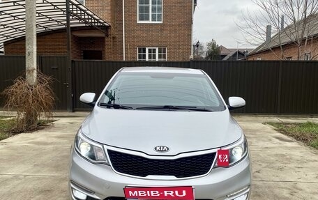 KIA Rio III рестайлинг, 2016 год, 1 600 000 рублей, 1 фотография