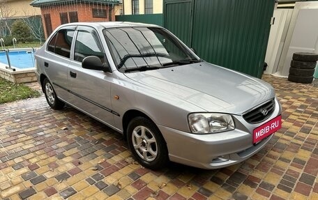 Hyundai Accent II, 2007 год, 595 000 рублей, 1 фотография