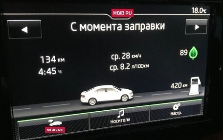 Skoda Superb III рестайлинг, 2017 год, 2 150 000 рублей, 10 фотография