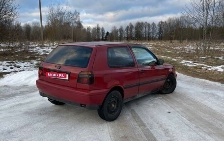 Volkswagen Golf III, 1997 год, 110 000 рублей, 4 фотография