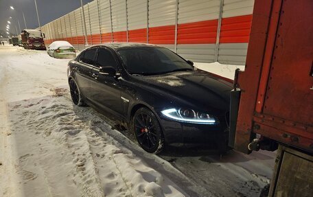 Jaguar XF I рестайлинг, 2014 год, 1 690 000 рублей, 26 фотография