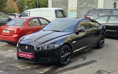 Jaguar XF I рестайлинг, 2014 год, 1 690 000 рублей, 34 фотография