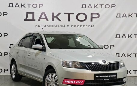 Skoda Rapid I, 2016 год, 949 000 рублей, 3 фотография