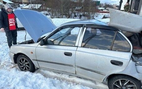 Hyundai Accent II, 2004 год, 90 000 рублей, 6 фотография