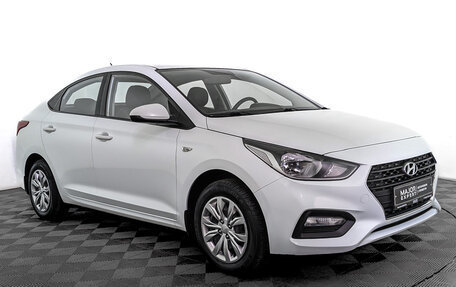 Hyundai Solaris II рестайлинг, 2017 год, 1 195 000 рублей, 3 фотография