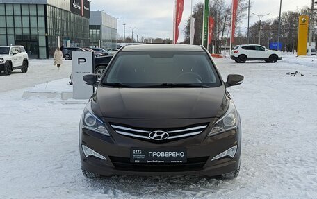 Hyundai Solaris II рестайлинг, 2015 год, 1 173 300 рублей, 2 фотография