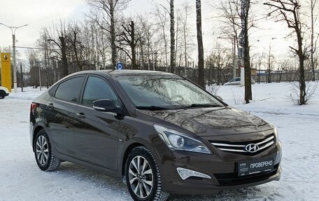 Hyundai Solaris II рестайлинг, 2015 год, 1 173 300 рублей, 3 фотография