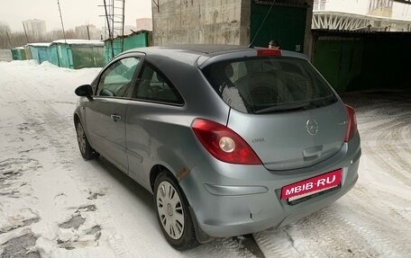 Opel Corsa D, 2007 год, 350 000 рублей, 6 фотография