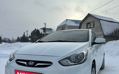 Hyundai Solaris II рестайлинг, 2011 год, 620 000 рублей, 1 фотография