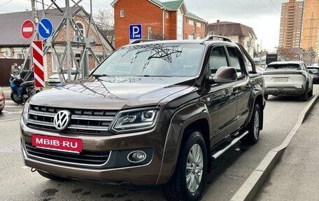 Volkswagen Amarok I рестайлинг, 2015 год, 1 950 000 рублей, 6 фотография