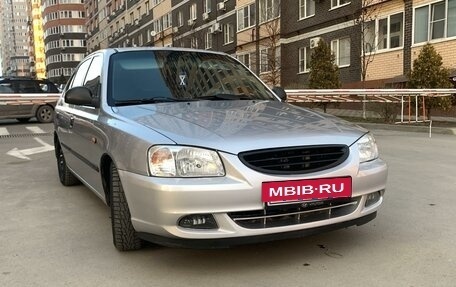 Hyundai Accent II, 2004 год, 550 000 рублей, 10 фотография