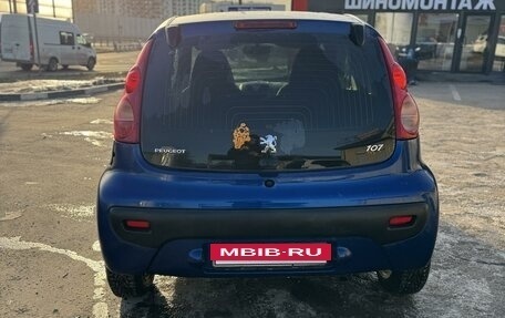 Peugeot 107 I рестайлинг, 2007 год, 320 000 рублей, 8 фотография