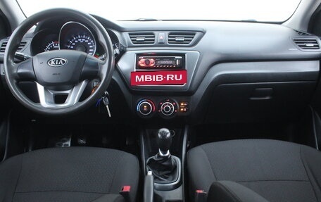 KIA Rio III рестайлинг, 2012 год, 645 000 рублей, 13 фотография