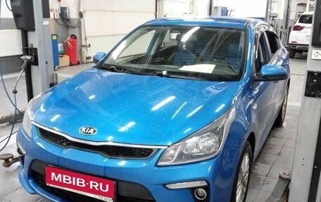 KIA Rio IV, 2019 год, 1 370 000 рублей, 1 фотография