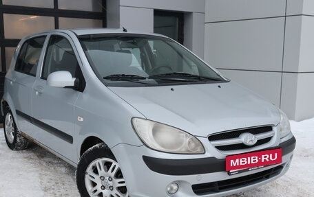 Hyundai Getz I рестайлинг, 2007 год, 479 000 рублей, 2 фотография