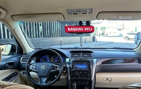 Toyota Camry, 2016 год, 2 550 000 рублей, 7 фотография