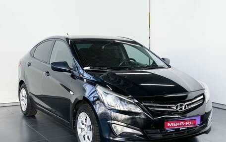 Hyundai Solaris II рестайлинг, 2014 год, 1 000 000 рублей, 1 фотография