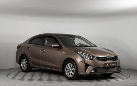 KIA Rio IV, 2021 год, 1 630 000 рублей, 2 фотография