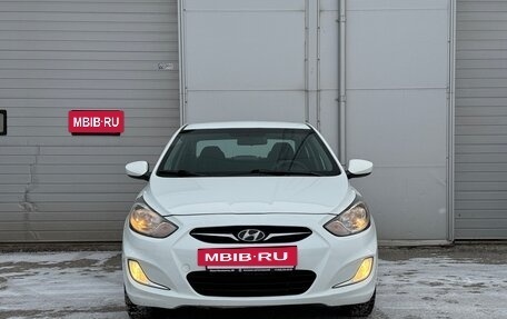 Hyundai Solaris II рестайлинг, 2012 год, 770 000 рублей, 2 фотография