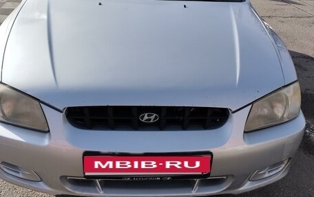 Hyundai Accent II, 2003 год, 390 000 рублей, 2 фотография