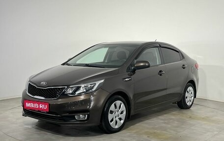 KIA Rio III рестайлинг, 2015 год, 820 000 рублей, 1 фотография