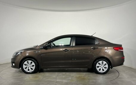 KIA Rio III рестайлинг, 2015 год, 820 000 рублей, 2 фотография