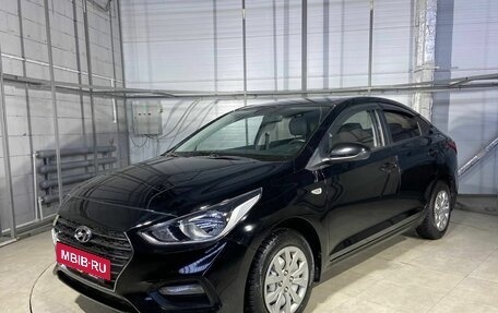 Hyundai Solaris II рестайлинг, 2018 год, 1 379 000 рублей, 1 фотография