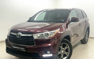 Toyota Highlander III, 2014 год, 2 383 000 рублей, 1 фотография