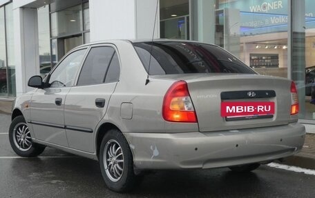 Hyundai Accent II, 2008 год, 449 000 рублей, 4 фотография