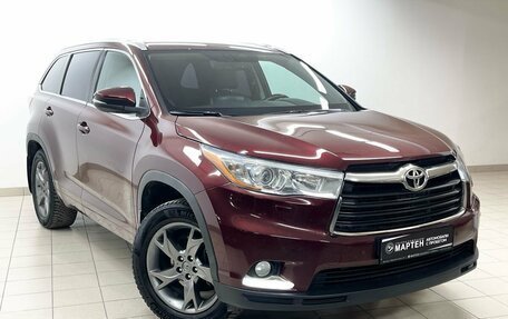 Toyota Highlander III, 2014 год, 2 383 000 рублей, 3 фотография