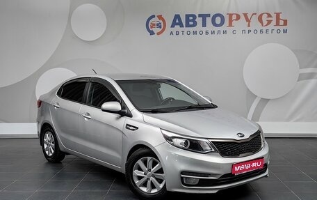 KIA Rio III рестайлинг, 2016 год, 1 055 000 рублей, 1 фотография