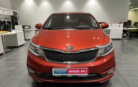 KIA Rio III рестайлинг, 2016 год, 1 186 000 рублей, 2 фотография