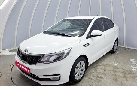 KIA Rio III рестайлинг, 2016 год, 1 089 000 рублей, 1 фотография