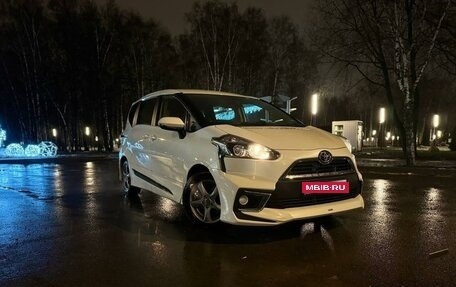 Toyota Sienta II, 2017 год, 1 790 000 рублей, 1 фотография