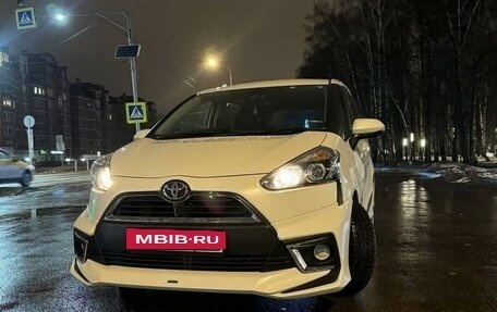 Toyota Sienta II, 2017 год, 1 790 000 рублей, 3 фотография