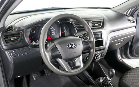 KIA Rio III рестайлинг, 2012 год, 595 000 рублей, 9 фотография