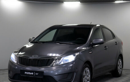 KIA Rio III рестайлинг, 2012 год, 595 000 рублей, 25 фотография