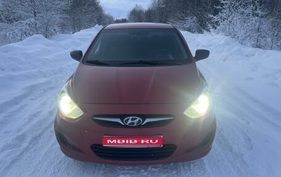 Hyundai Solaris II рестайлинг, 2011 год, 890 000 рублей, 1 фотография