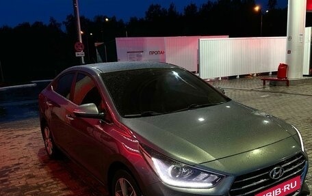 Hyundai Solaris II рестайлинг, 2017 год, 1 450 000 рублей, 1 фотография