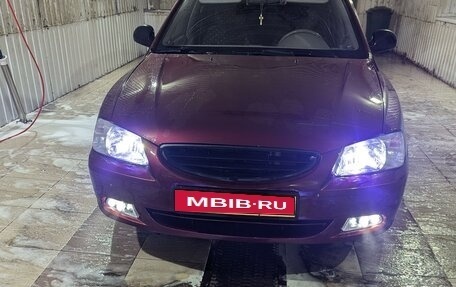 Hyundai Accent II, 2008 год, 650 000 рублей, 1 фотография