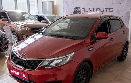 KIA Rio III рестайлинг, 2016 год, 1 350 000 рублей, 1 фотография