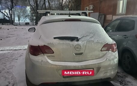 Opel Astra J, 2012 год, 950 000 рублей, 3 фотография