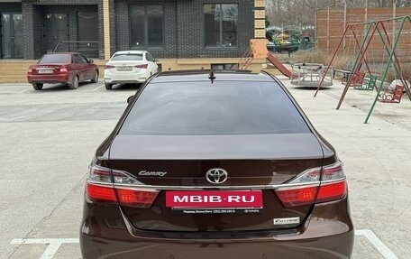 Toyota Camry, 2017 год, 2 630 000 рублей, 7 фотография