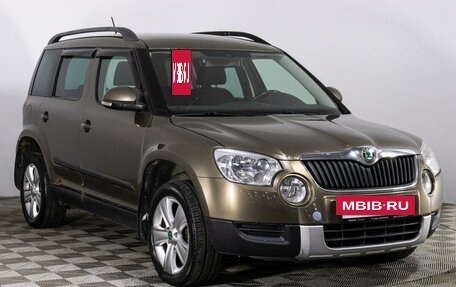 Skoda Yeti I рестайлинг, 2011 год, 978 600 рублей, 3 фотография